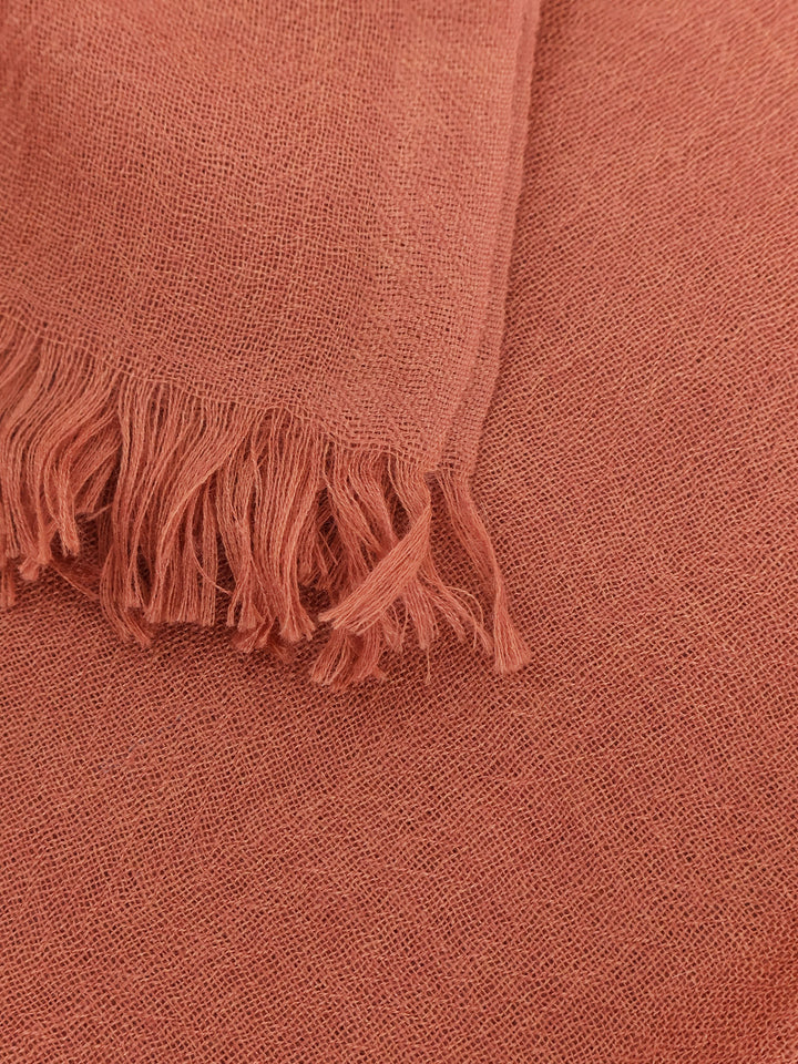 Brunello Cucinelli Scarfs - ORANGEFLAME | f730aaa1689202b330ff0b7b5e7c6651ce5bdcf6