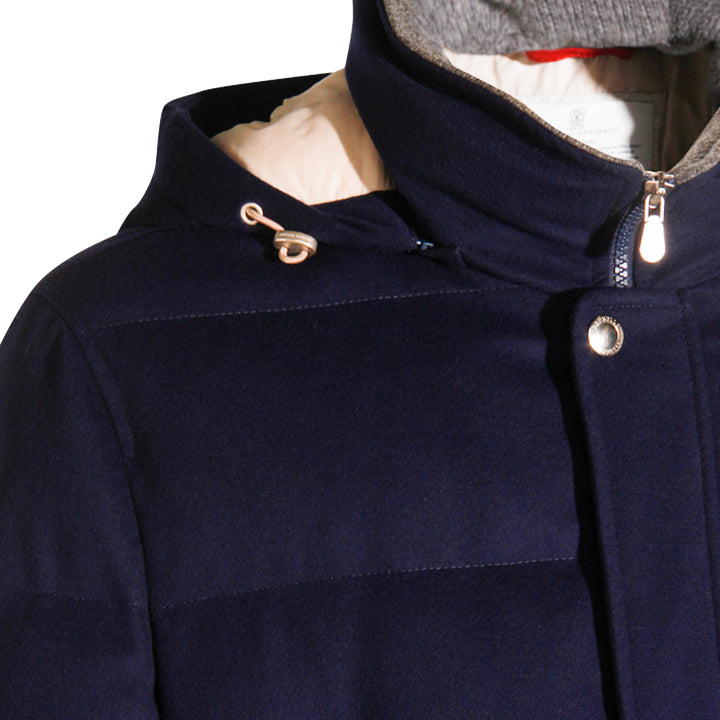 Brunello Cucinelli Coats - Blue and green | 57239552fa84424f4181d1908b4cd219fc7e5cdb