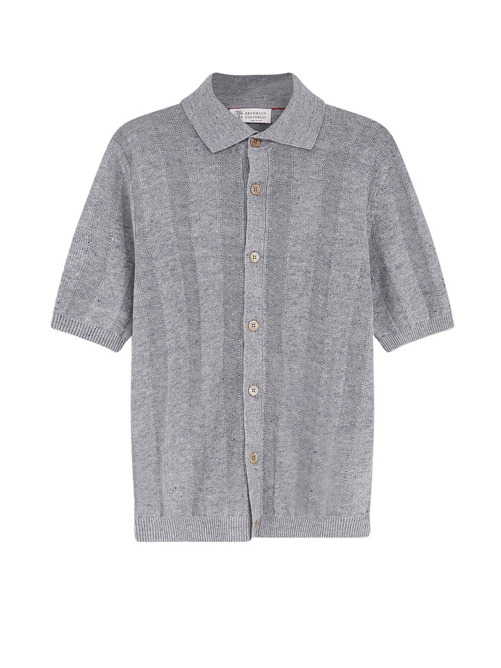 Brunello Cucinelli Sweaters - Gray and metallic | 8e8b43793942ce7faab5657ab83c8ecd9deb9828
