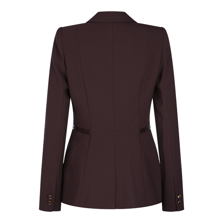 Elisabetta Franchi Jackets - MERLOT | e6cfbc9ca0106d100b3fd0a04df9bd92e5ade477