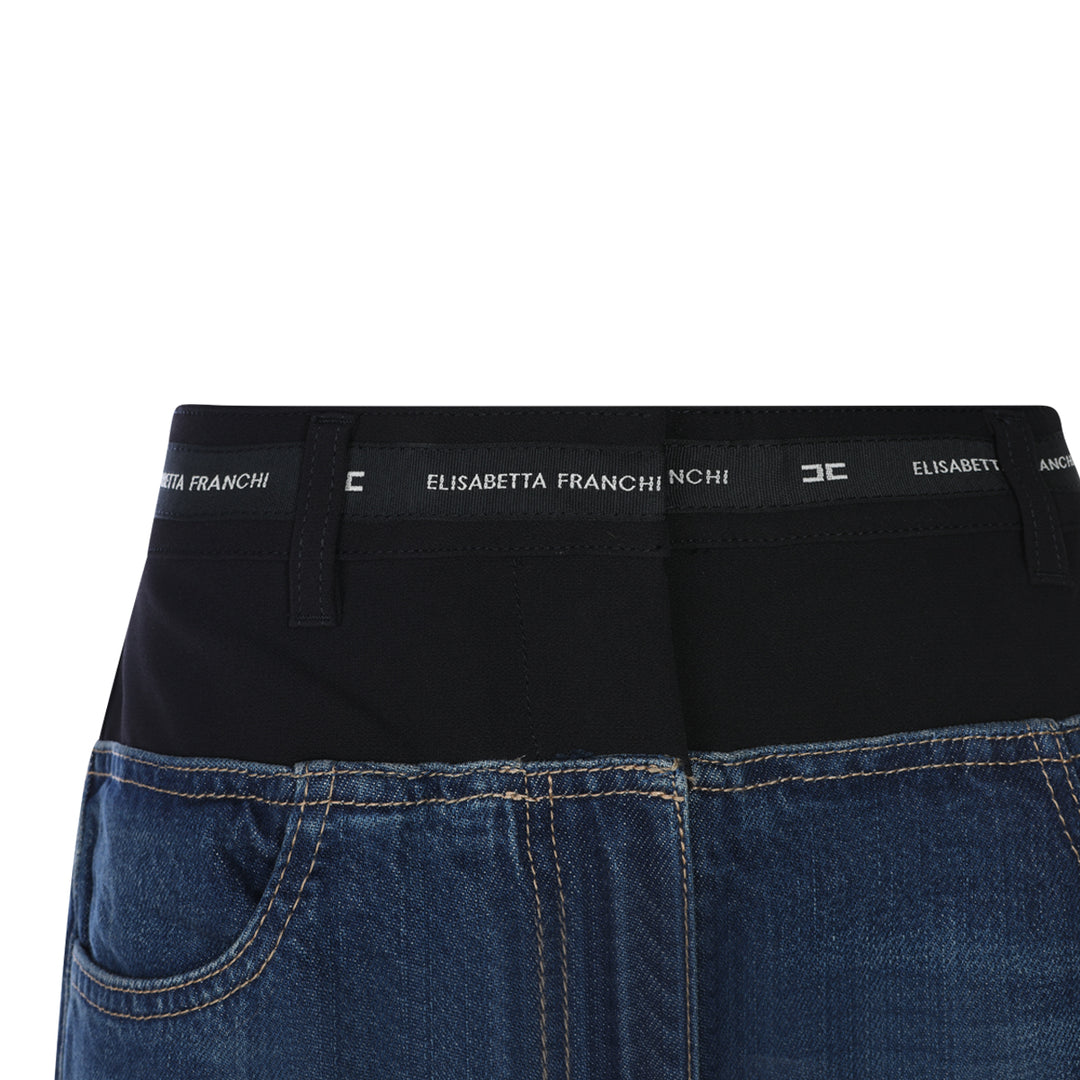 Elisabetta Franchi Jeans - BLUE/NERO | 452fc88b1d964051e2882a361088bb35664f1a3c