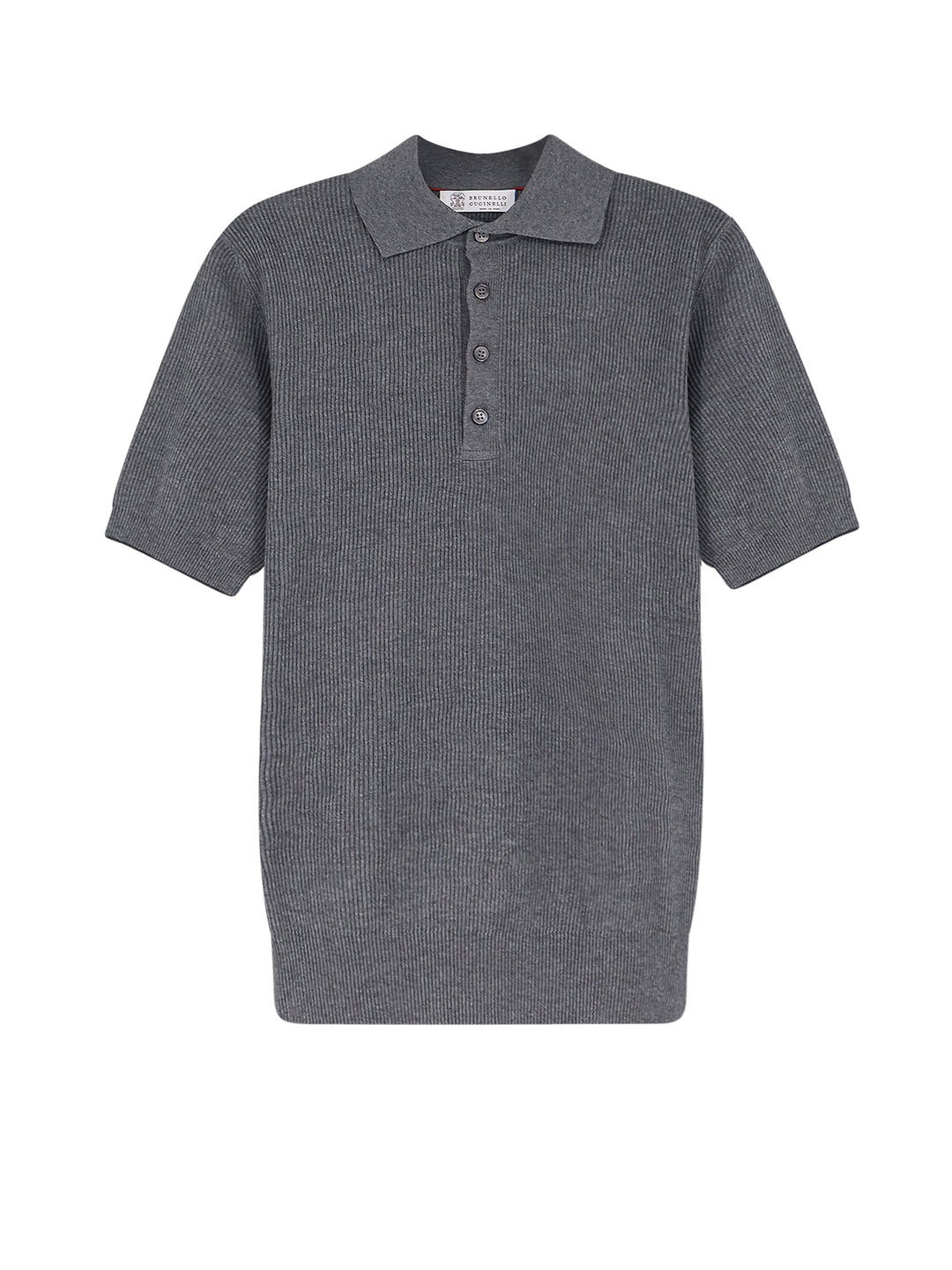Brunello Cucinelli T-shirts and Polos - GRIGIOSCURO | f6f8cbda9a4eae9c292bc78b2568c32b6168d402