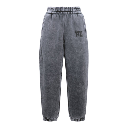 Trousers Washed Granite