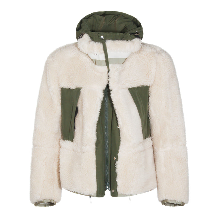 Sacai Jackets - ECRU/KHAKI | d65b6033ece71090d379bcf38fbfac9ca4617afb