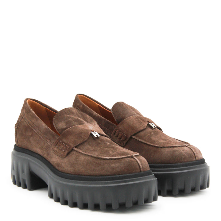 Hogan Flat shoes - Marrone | 34536c83092584413578018b67642b75f4cf5991