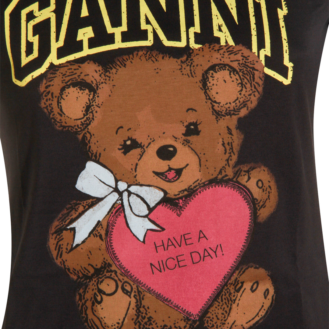 Ganni T-shirts and Polos - PHANTOM | cd1f8073bbd65350fe439adcf947859ee12a569e