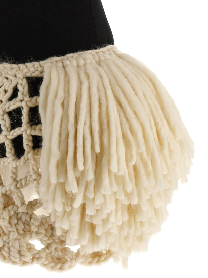 Magda Butrym 01 Abiti - Bianco/Nero | d720d2fb9f799ab19a536d56b8f3804aee9612cb