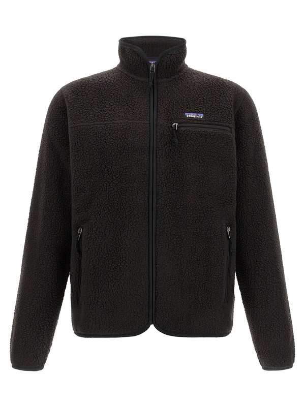 Retro Puffer Jackets Nero