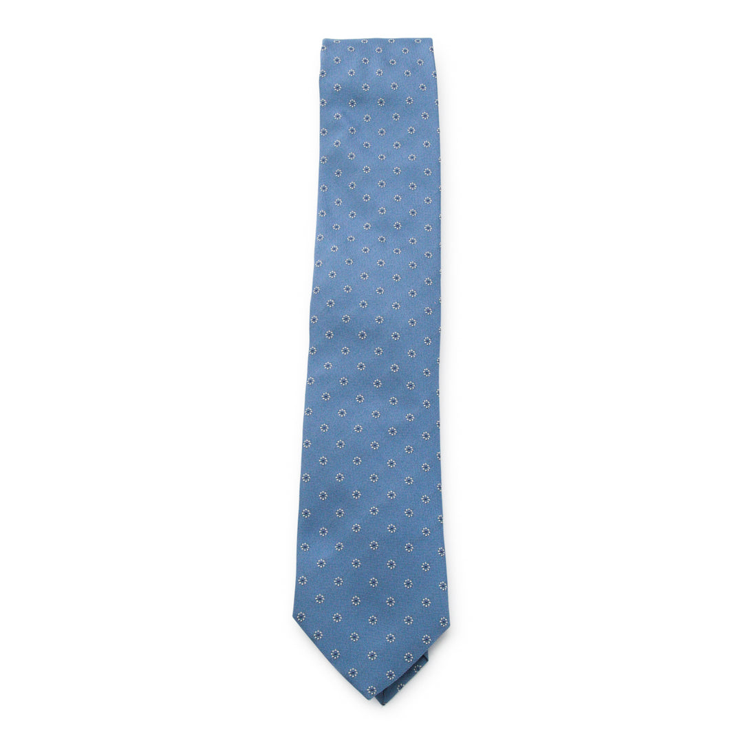 Zegna Ties - Blue and green | 088da7b10e27e367a78dfccfbcd8b2ed71aba701