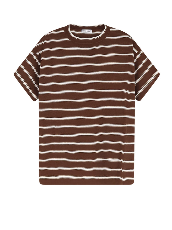 Brunello Cucinelli T-shirts and Polos - Marrone | 7359faf370fc189bcc74669b8325a8c2374ad259