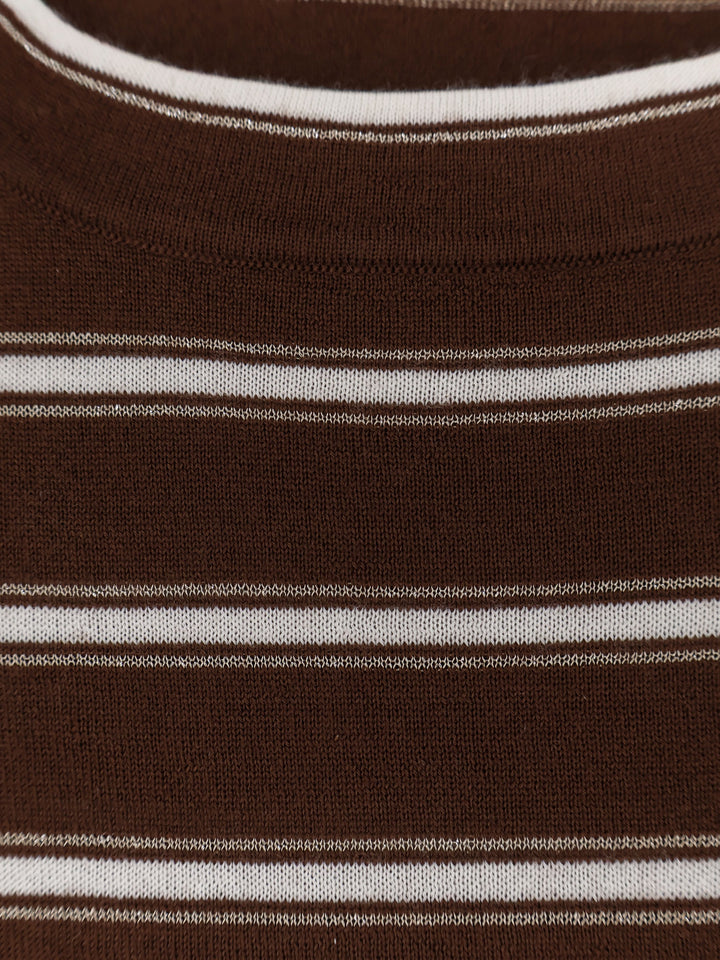 Brunello Cucinelli T-shirts and Polos - Marrone | 056d92e6aa32125bd3bae360b8413966e40081e4