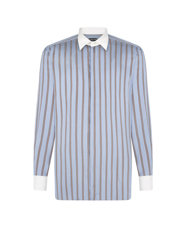 Tom Ford Shirts - BLUE MULTICOLOR | e3b8a44d581cff5093016662b09e46d8169d280b