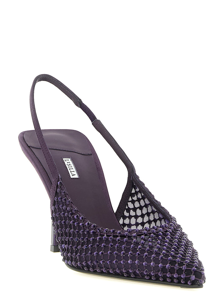Le Silla Gilda Decollete - Viola | 99c4d77510152966d93c331c399747581bf79d04