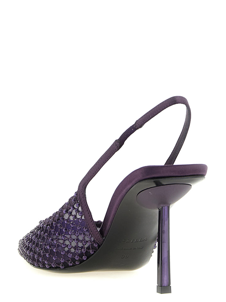 Le Silla Gilda Decollete - Viola | bcdf2a92434635af71368bb2d6b4799eb76caa0a