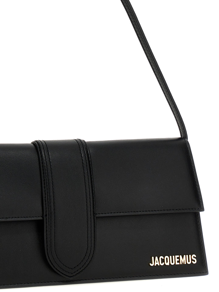 Jacquemus Le Bambino Long Borse a Spalla e Tracolla - Nero | 6ad48e96a86a7f76cbfd88c58f6ac6954fcae1e8