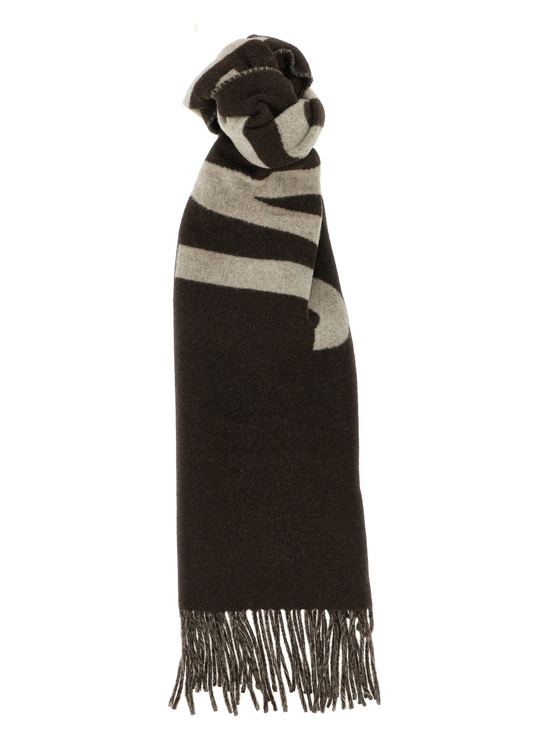 Jacquemus L Sciarpe - Marrone | a5d29e6290b012824ddd8cf2ef148cd5ee625126