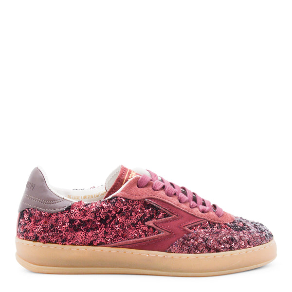 Sneakers Bordeaux Paillettes