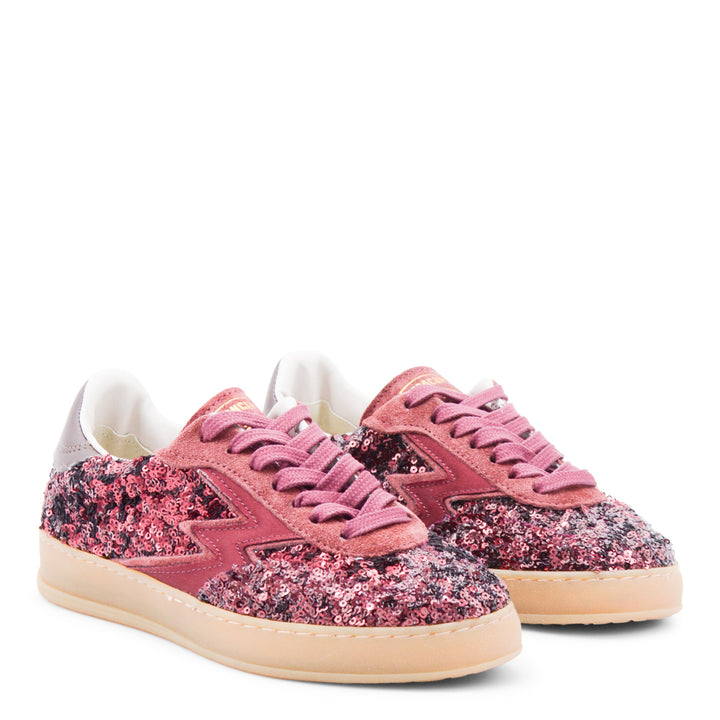 Moaconcept Sneakers - BORDEAUX PAILLETTES | ac10af4cba74032eafeefdcb3d17187cc06e6725