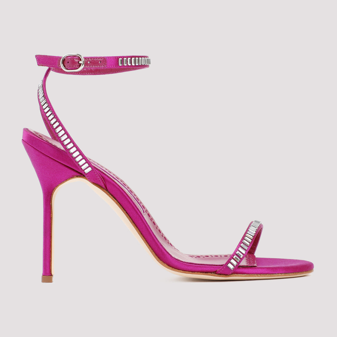 Manolo Blahnik Sandali - Pink & Purple | b687072dc863079227f649ad91be410ba0a3dd14