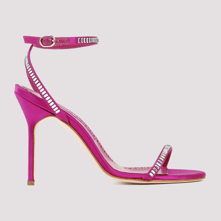 Manolo Blahnik Sandali - Pink & Purple | b687072dc863079227f649ad91be410ba0a3dd14