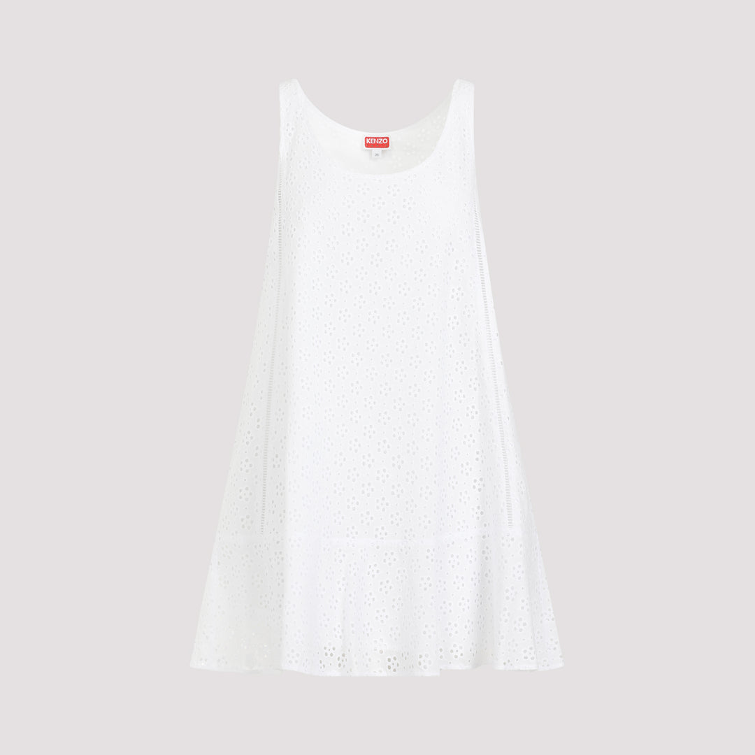Kenzo Mini dresses - Bianco | 31545f62e0269d0b7ff3bd4a4ff3ced5f4512b4d