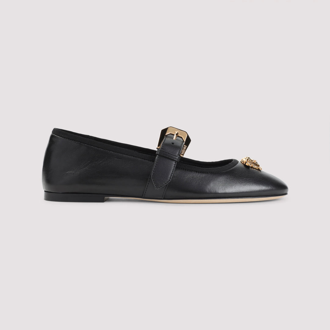 Versace Ballerinas - Nero | b654b5c48ae7fbb28054dee4757ade8fd4f82398