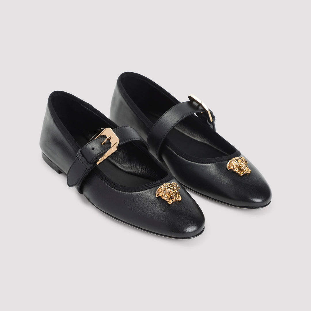 Versace Ballerinas - Nero | 44446be1cc4b703aa0f98328d85892dec6acb811