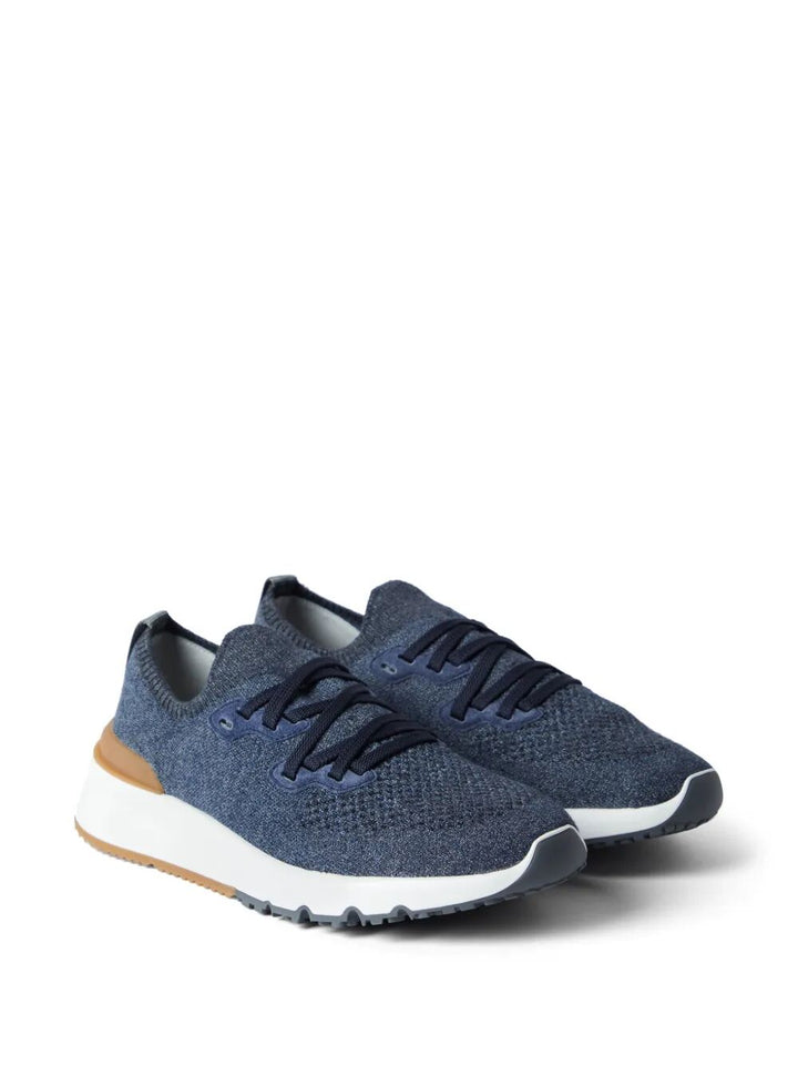 Brunello Cucinelli Sneakers - Blu | 5d45acee7b64e367e1b0ed88420cd97bbe4c2bd3