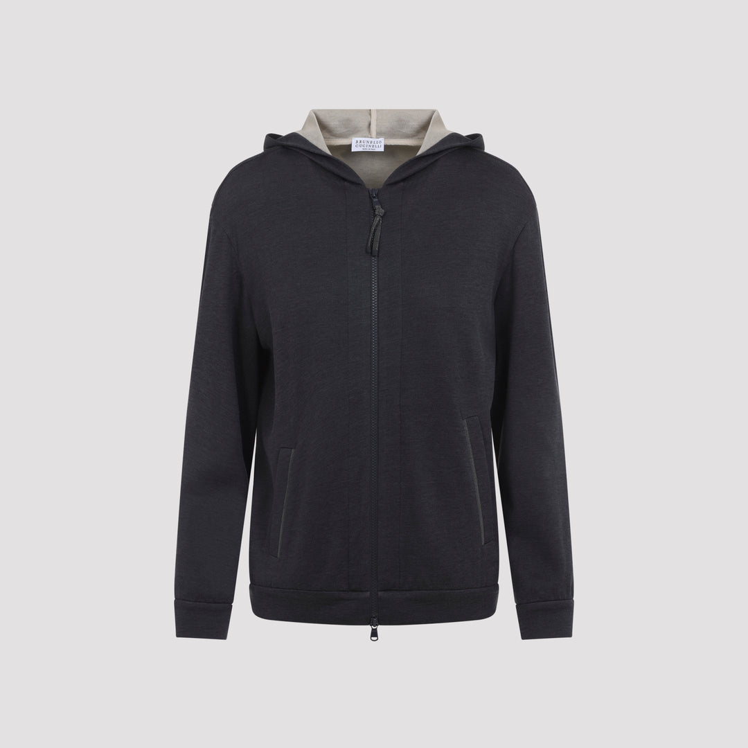 Brunello Cucinelli Full zip - Grey | 473bdb3600f6e39df56238001e7476e411f2f2d8