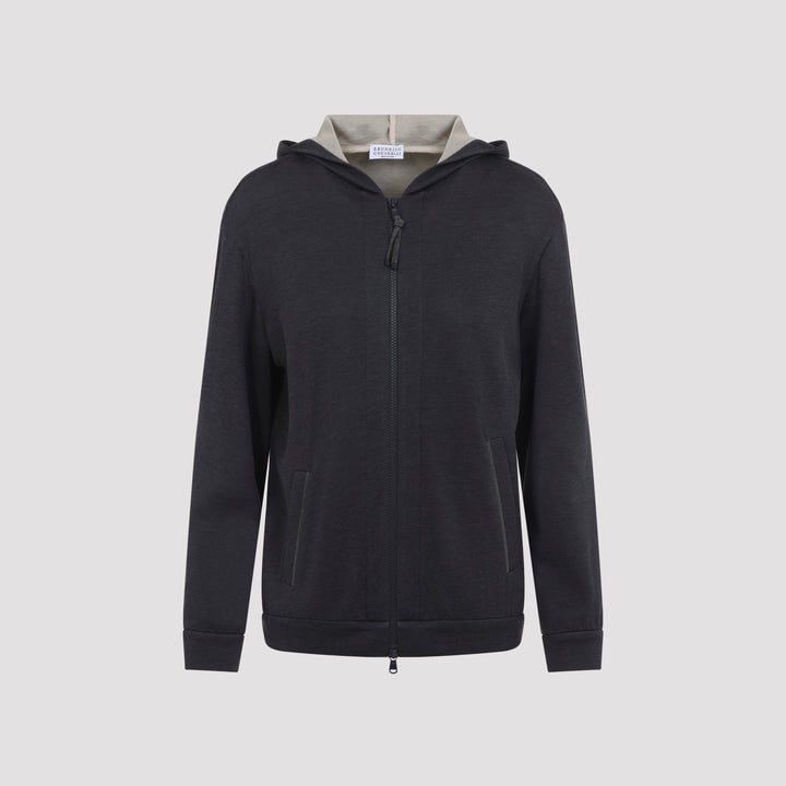 Brunello Cucinelli Full zip - Grey | 473bdb3600f6e39df56238001e7476e411f2f2d8