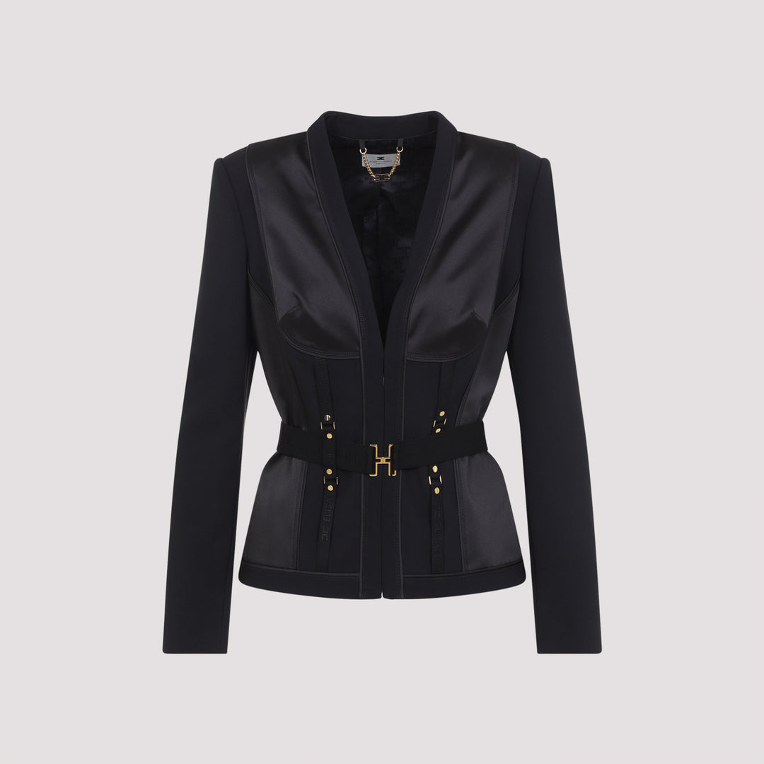 Elisabetta Franchi Giacche - Nero | 1be61c8b9b8b23e552374508e8ae0f3074c223eb