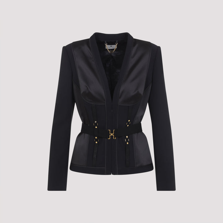 Elisabetta Franchi Giacche - Nero | 1be61c8b9b8b23e552374508e8ae0f3074c223eb