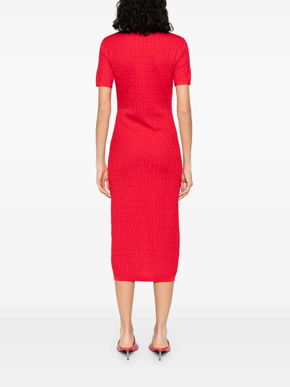 Fendi Midi dresses - Rosso | 9af3b8af413163e2c309938956d201af13edb968