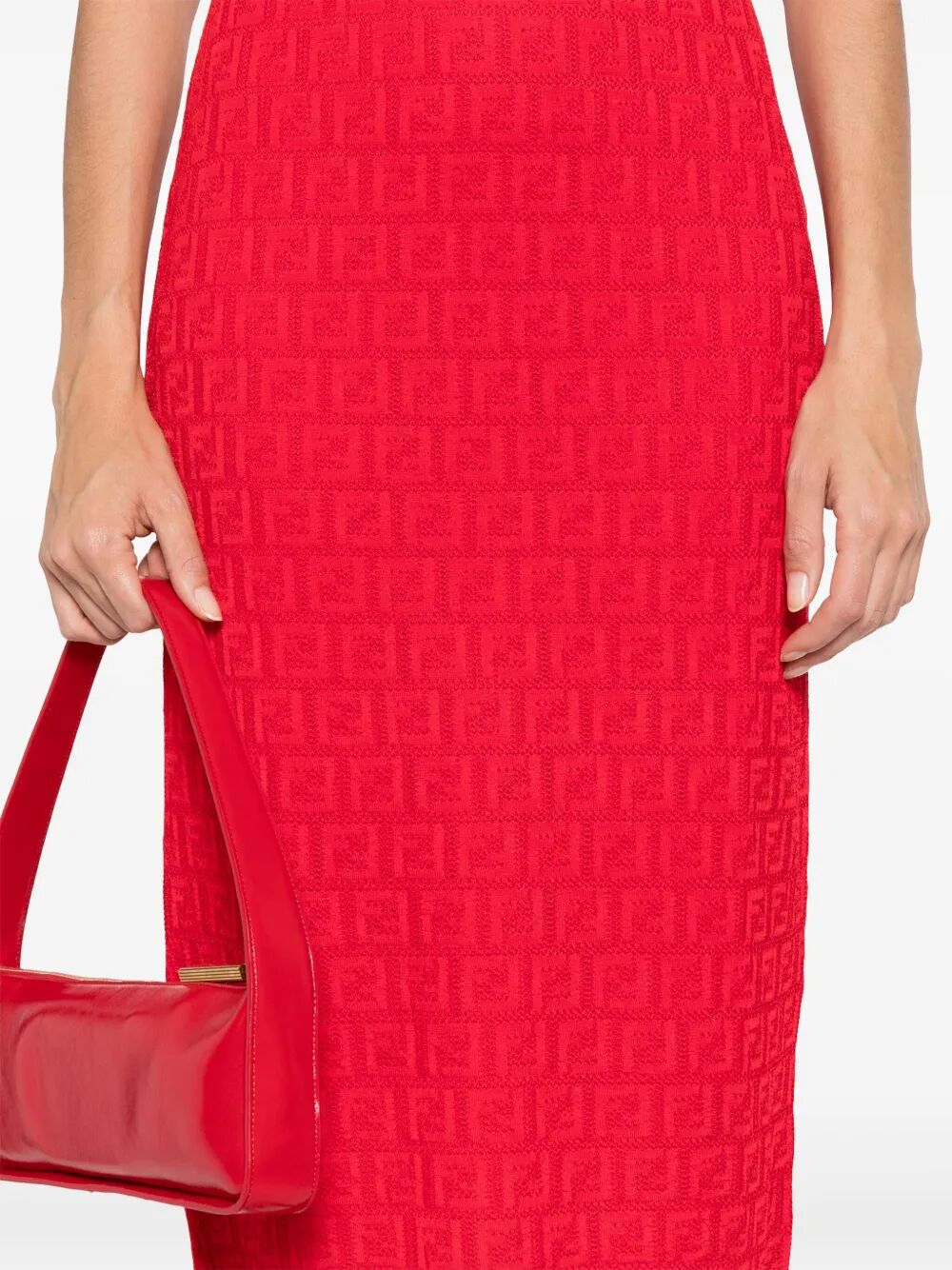 Fendi Midi dresses - Rosso | 506ff83d1f667bce947b5962fb8d715d61275116