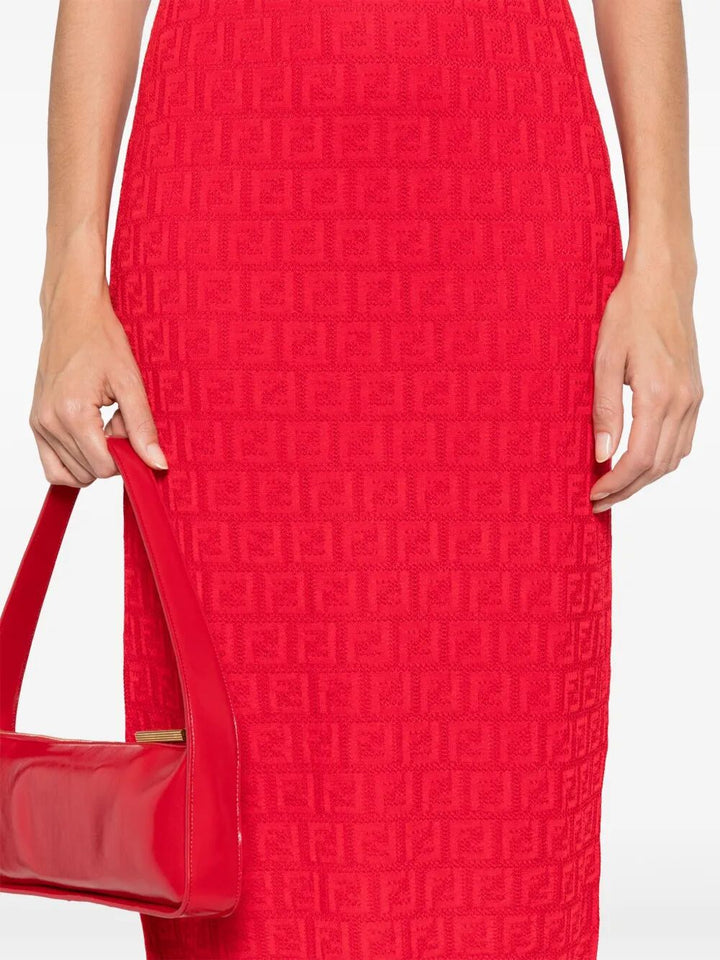 Fendi Midi dresses - Rosso | 506ff83d1f667bce947b5962fb8d715d61275116