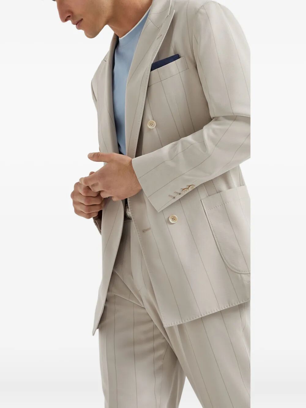 Brunello Cucinelli T-shirts - Blu | fac7b6ddf8da02c1a08d1752e5856786307a8d01