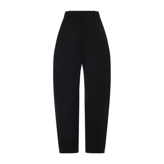 Black Wool Trousers