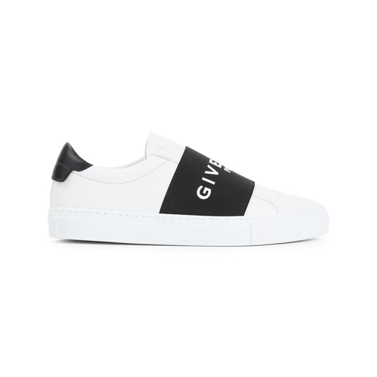 White Calf Leather Sneakers