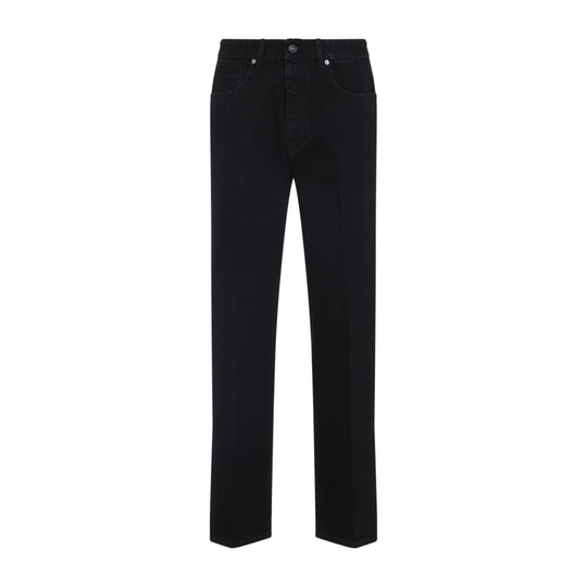 Black Cotton Trousers