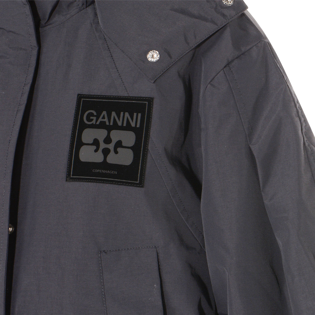 Ganni Coats - PHANTOM | ed8885691132ba83424cbdbc8074dc932a0720d4