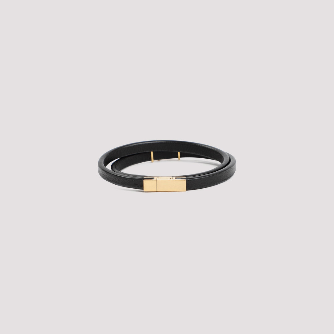 Saint Laurent Bracelets - Nero | a03b72c0c07feb9e389fc1c6b43cf935b0218d03