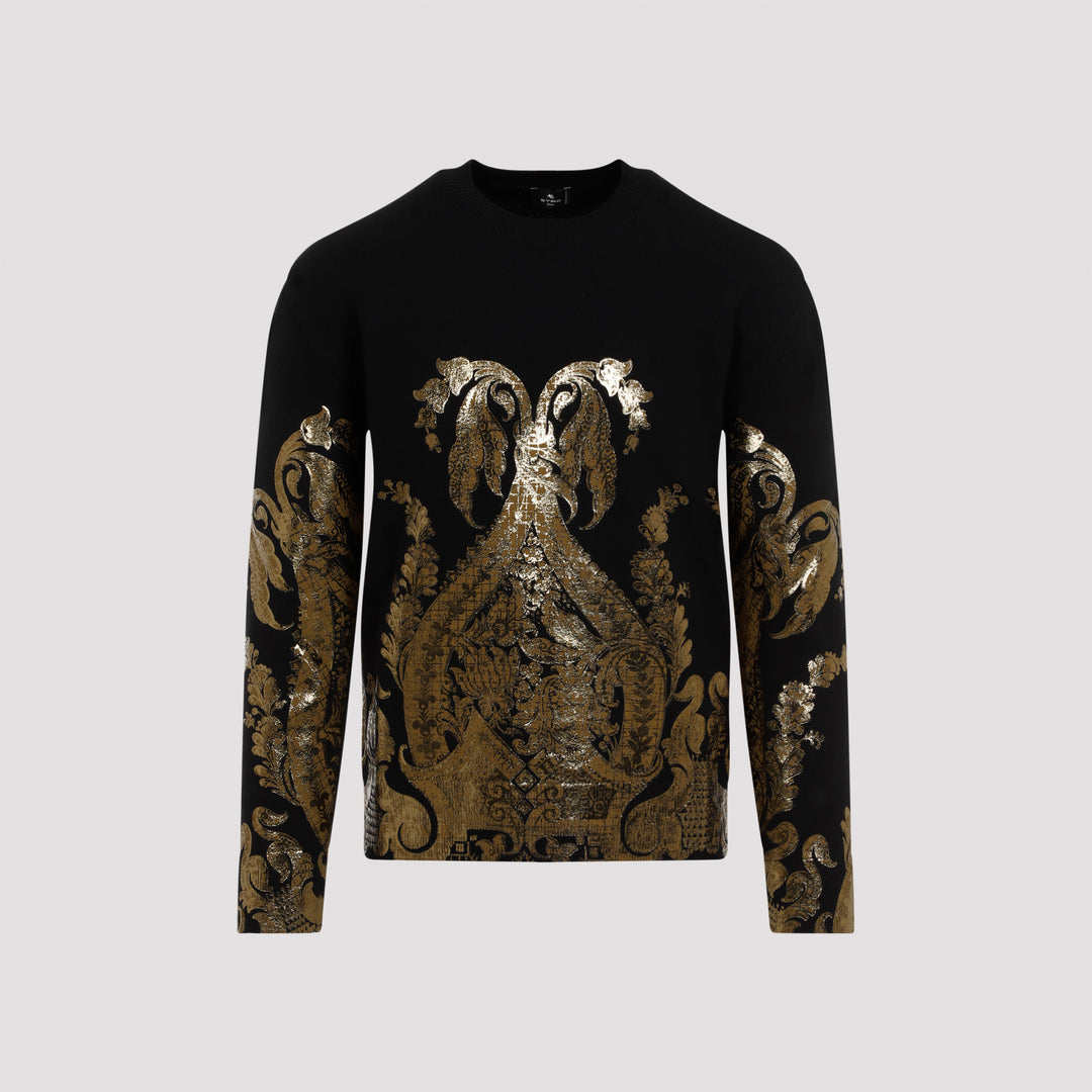 Etro Sweater - Nero | f1c87269845ba7239f3c3400f37b2f339722fd39