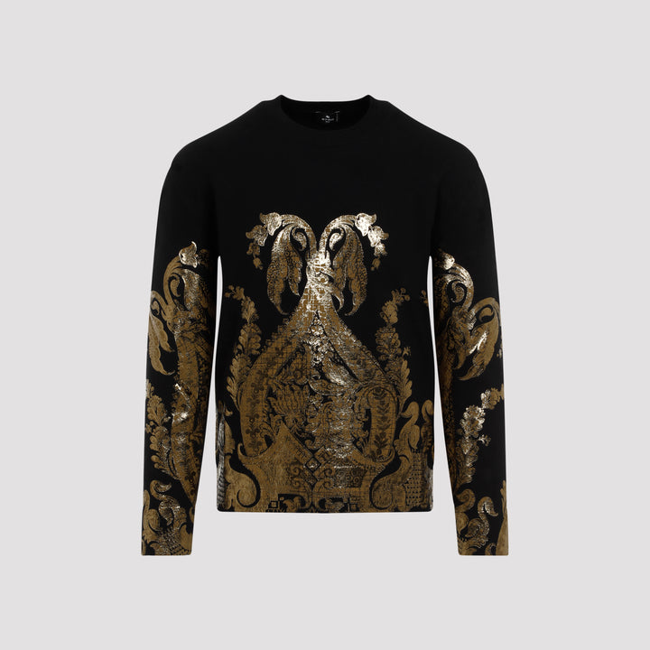 Etro Sweater - Nero | f1c87269845ba7239f3c3400f37b2f339722fd39