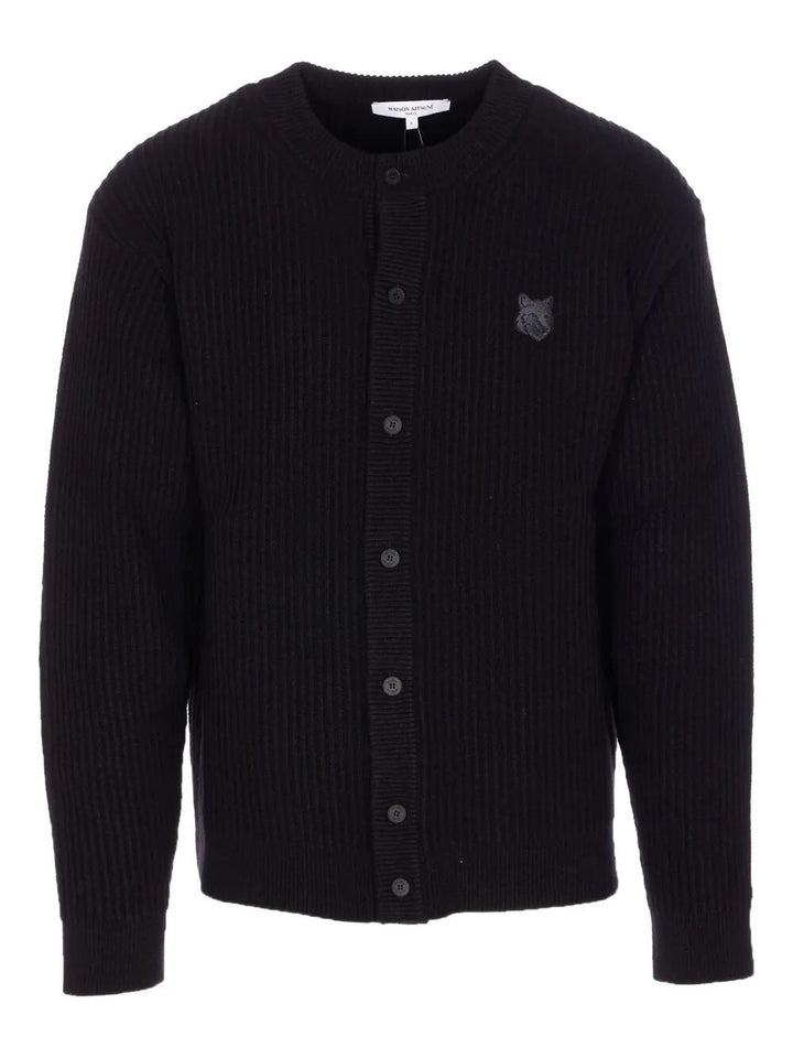 Maison KitsunÉ Cardigan - Nero | a176a7769bea95d4f8385cb1fc61d20f0b1c828f