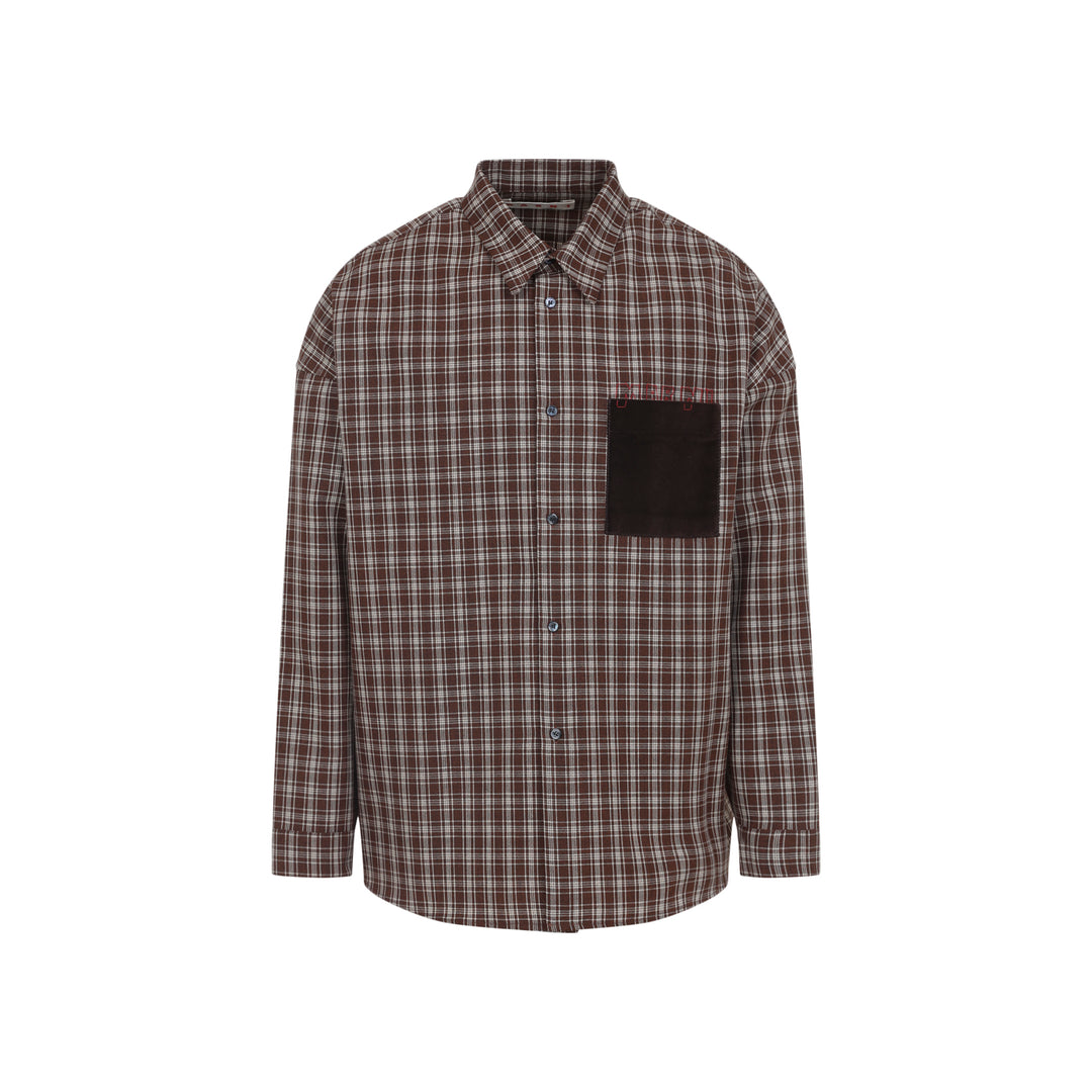 Marni Shirts - Marrone | 78642afb7c0add97a40551424d26ea0e3d29759a