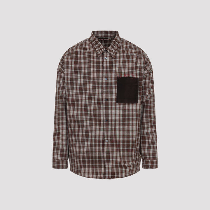 Marni Shirts - Marrone | 2f12e690cd984bc95eeffca62d81038ca9274b9b