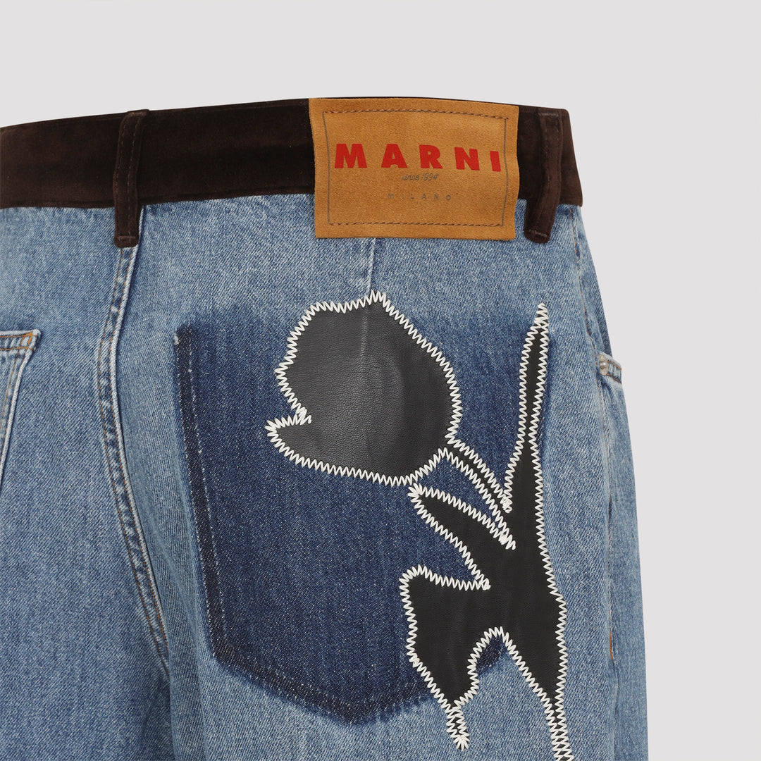 Marni Jeans - Blu | f9f117d4679ec5d32d10f42511ad8cfc447eba5b