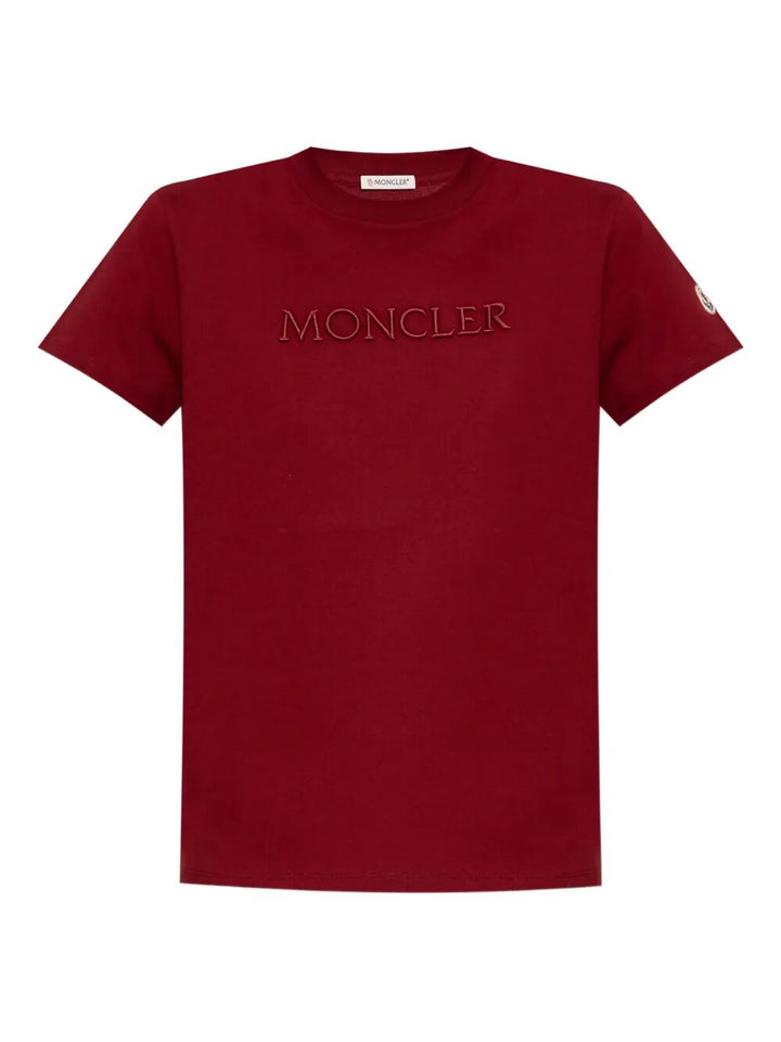 Moncler T-shirts - Rosso | c4ad804cafed5dac98759f5cde3ea709346a0025
