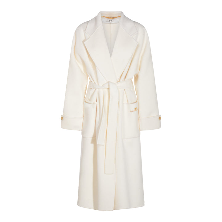 Elisabetta Franchi Coats - MILK | 91e2f54a3a4653e8532f435f9896f5c0bf7f87cc