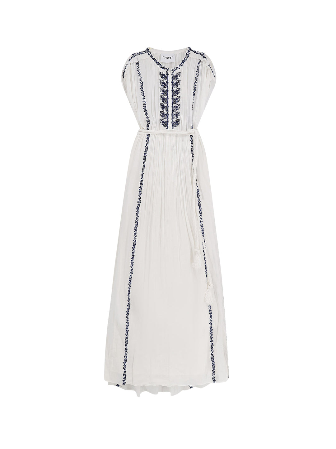 Marant Etoile Dresses - ECRUBLUE | e17741ce64f96696277fdc11e76ec2f72b26d0fa